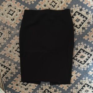 Express Classic Black Pencil Skirt